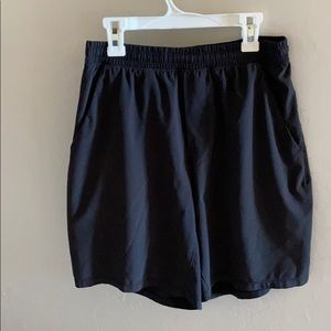 Men’s black lululemon shorts